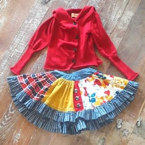 Persnickety 2 piece toddler girl outfit